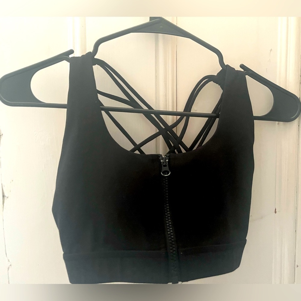 TYC sport bra. Size Small. Black